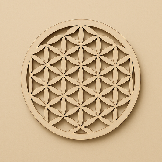 Fleur de Vie en Bois - 8 cm